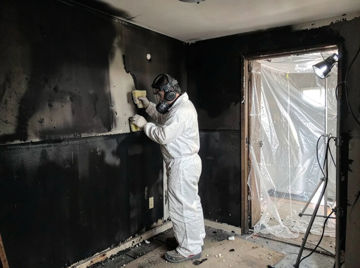 Fire Damage Restoration company in Saratoga, IN